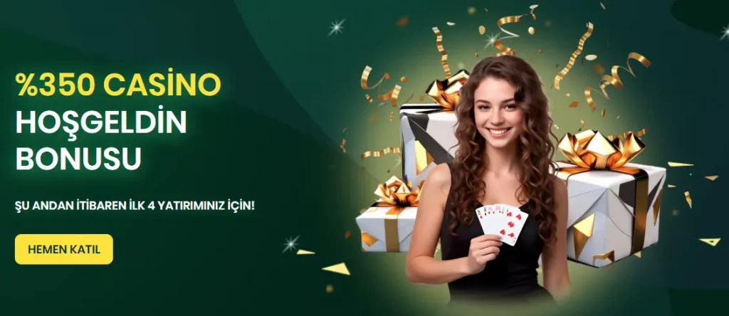 350 Casino Hoşgeldin Bonusu